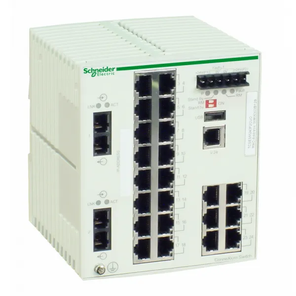Ethernet TCP/IP upravljivi switch - ConneXium -22TX/2FX - multimodni 