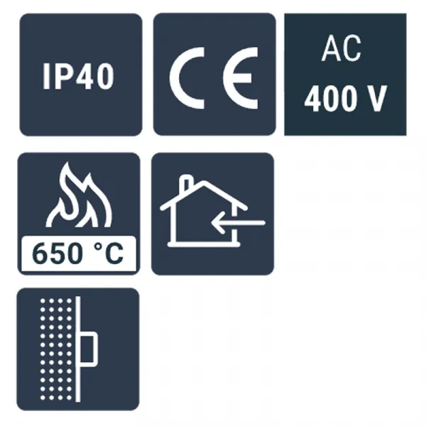 Tabla nadgradna N3x18-CW IT troredna 