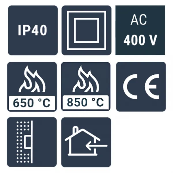 Tabla ugradna U60 tip E (metalna vrata) 