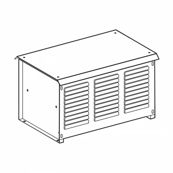 kočioni otpornik - 2.1 Ω - 75 kW - IP23 