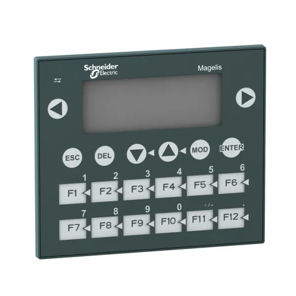 mali panel sa tasterima - matriks ekran - zeleni - 122 x 32 piksela - 5 V DC 