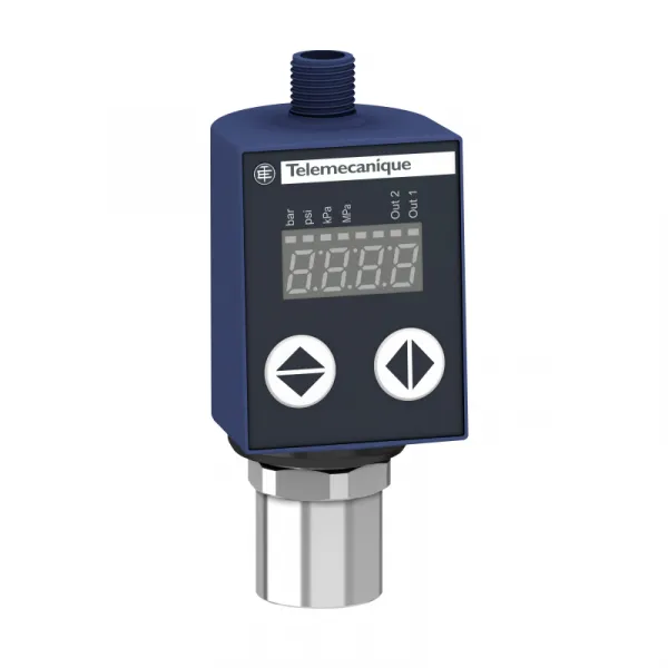 presostat XMLR 10bar - SAE 7/16-20UNF-2B - 24VDC - 2xPNP - M12 