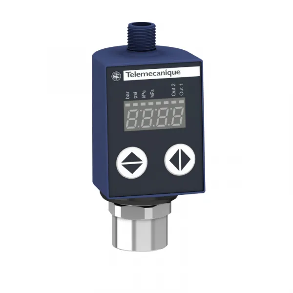 presostat XMLR 10bar - G 1/4 - 24VDC - 4..20 mA - 2xPNP - M12 