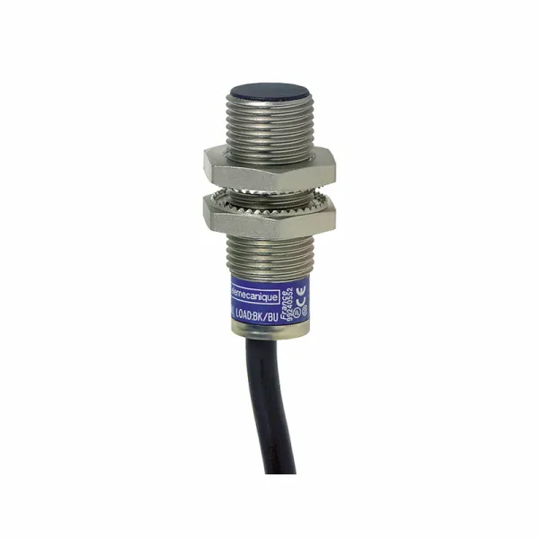 induktivni senzor XS1 M12 - L35mm - mesing - Sn4mm - 12..24VDC - kabl 2m 