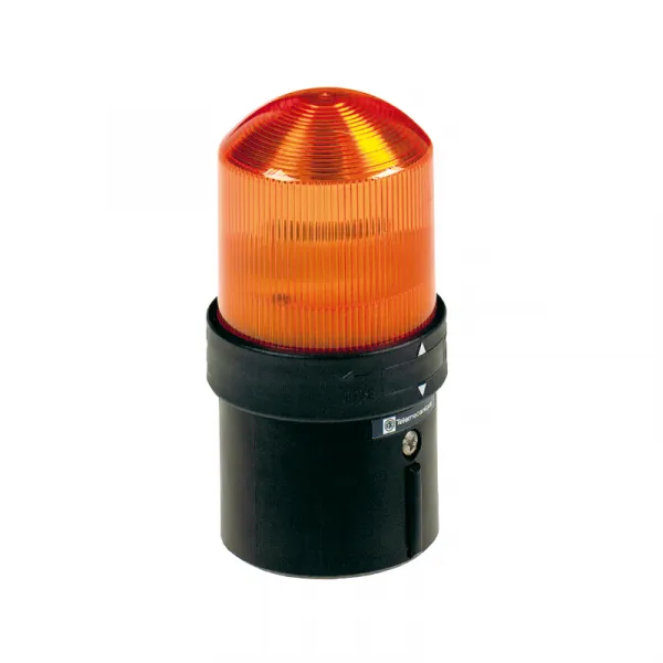 Ø 70 mm svetlosna kolona - trepćuća - narandžasta - IP65 - 24 V 