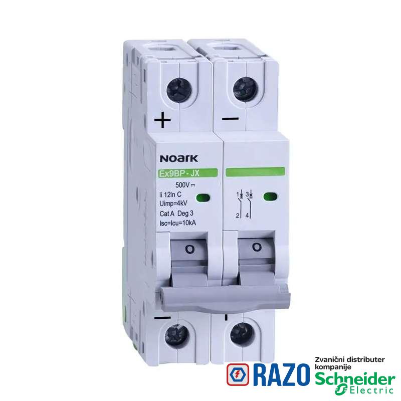 DC Automatski osigurač 10kA 2P C 32A 