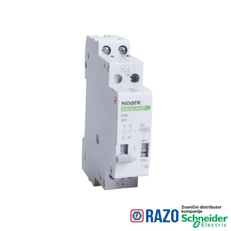 Impulsni relej 16A namotaj 230V AC 2P 