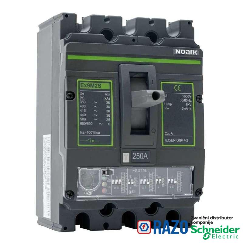 Kompaktni prekidač M2 SU20L 160A 3P 36kA 