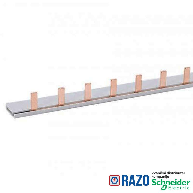 Sabirnica pinska 1L 10mm2 54 modula 1m 