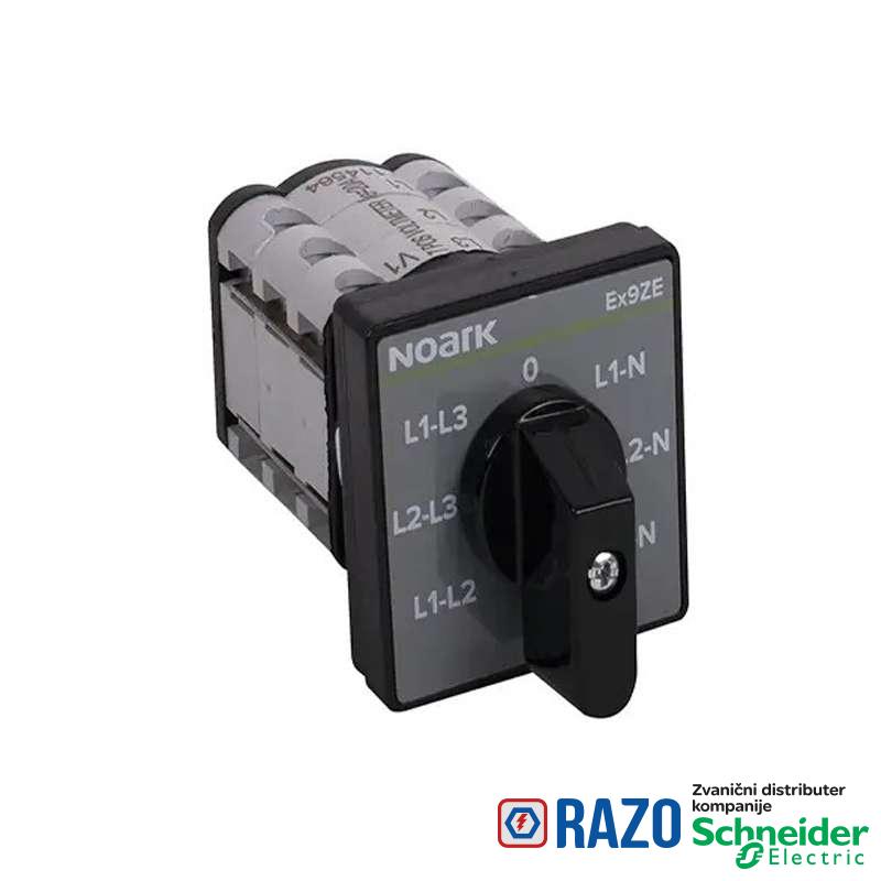 Grebenasti prekidač 7 položaja voltmetarska preklopka 16A 3-polni 