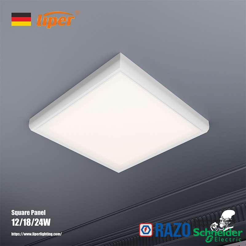 Led panel kvadratni n/z 24W 6500K IP44 LPDL-24EMS01-F 
