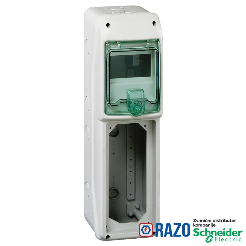 Kaedra - za utičnice- 1 otvor - 1 x 5 modula - 1 priključni blok 