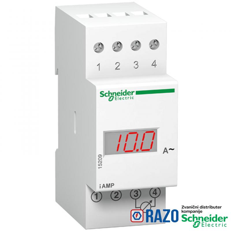 modularni digitalni ampermetar iAMP - 230V - 0..10A 