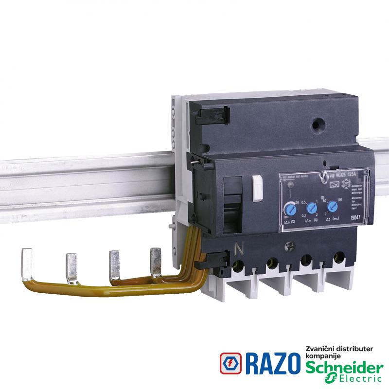 NG125 - dodatak diferencijalne zaštite - Vigi NG125 - 4P - 125A - 300mA 
