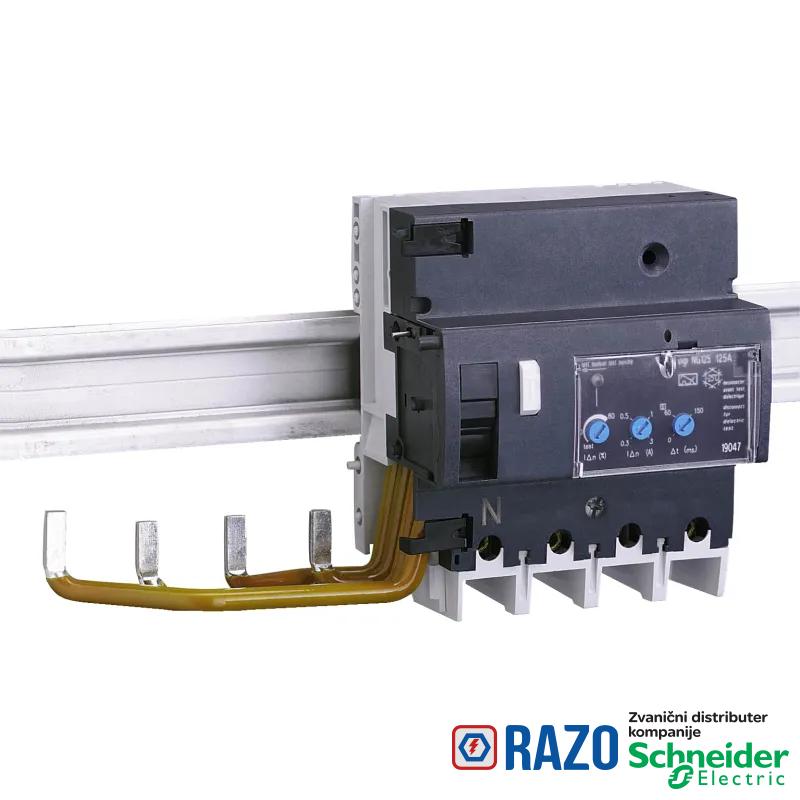 NG125 - dodatak diferencijalne zaštite - Vigi NG125 - 4P - 125A - 300mA 