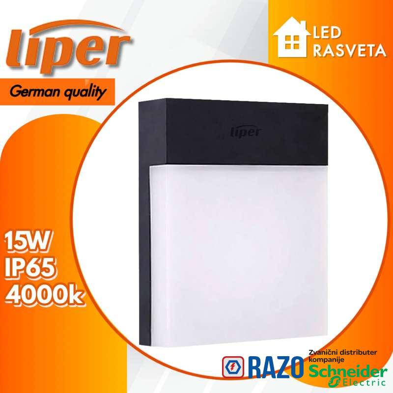 LED Svetiljka zidna 15W 4000K IP65 