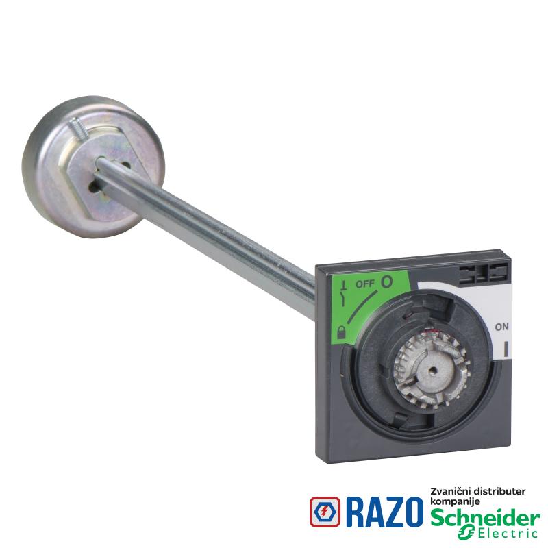 prednja zakretna ručica - crna ručica 