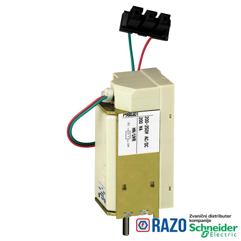 naponski okidač MX ili XF - 100..130 V DC/AC 50/60 Hz 