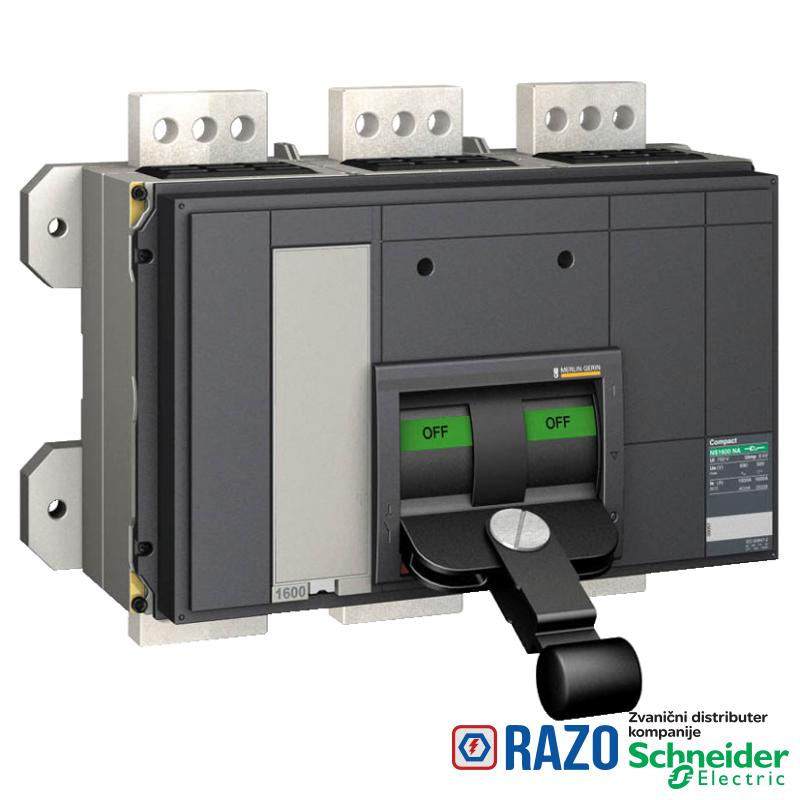 rastavljač Compact NS2500 NA - 2500 A - 3P 