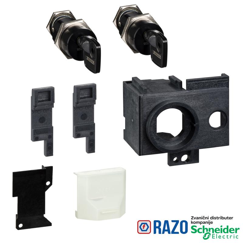 Profalux brava + set za adaptaciju - za NT - zaključavanje u OFF - 1 ključ 