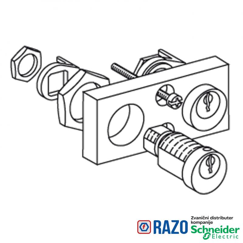 Profalux 2 brave + kit -za NW šasiju- zaklj. u izvučenom položaju- isti ključevi 