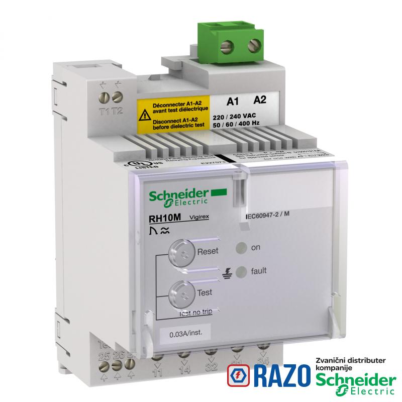 relej diferencijalne zaštite RH10M - 1 A - 240 V 