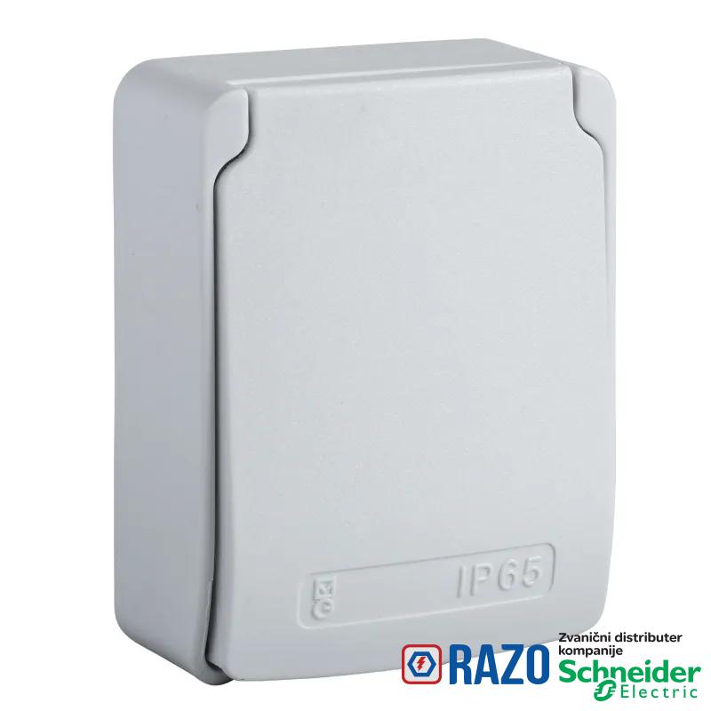 RJ 45 utičnica 65 x 85 - sa 2 x RJ45 Infra+ - IP65 