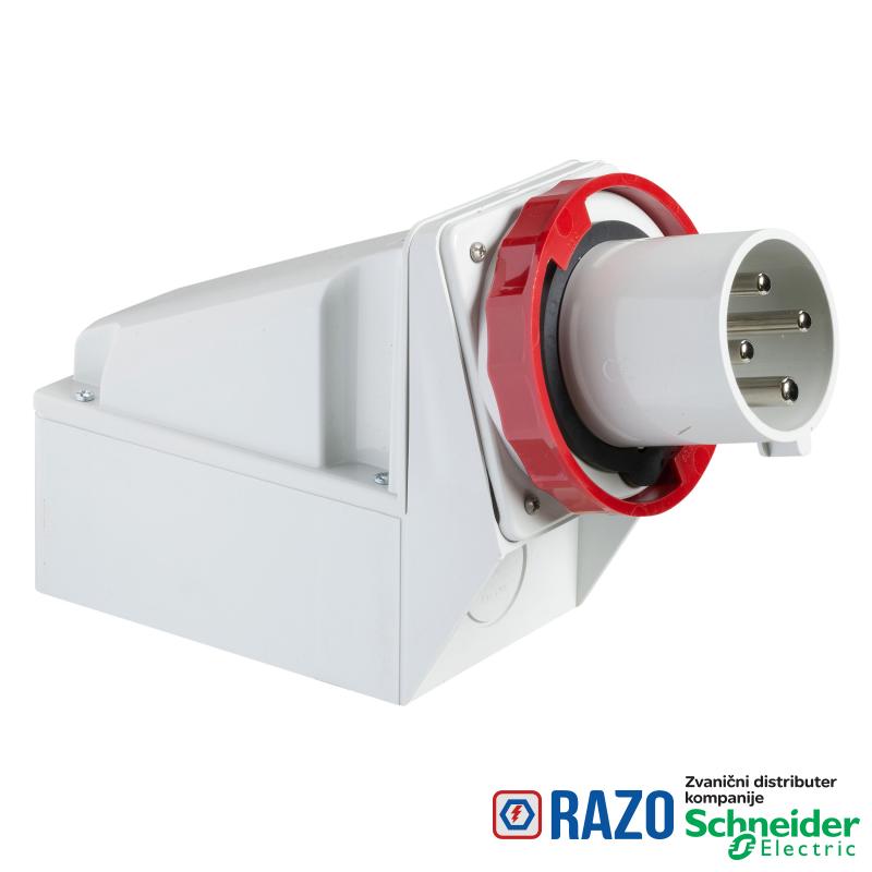 PratiKa industrijski utikač - 125 A - 3P + E - 380...415 V AC - IP67 