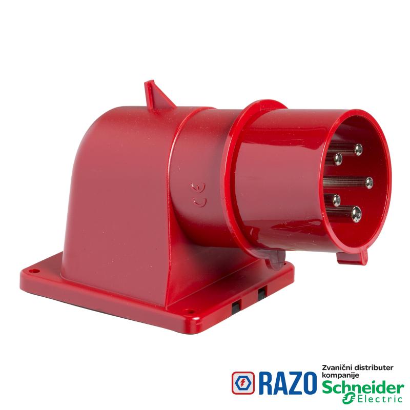 PratiKa industrijski utikač - 16 A - 2P + E - 380...415 V AC - IP44 