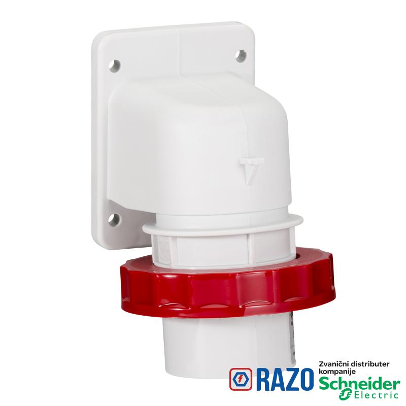 PratiKa industrijski utikač - 16 A - 3P + E - 380...415 V AC - IP67 