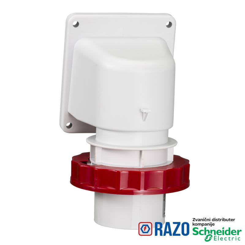 PratiKa industrijski utikač - 32 A - 3P + E - 380...415 V AC - IP67 