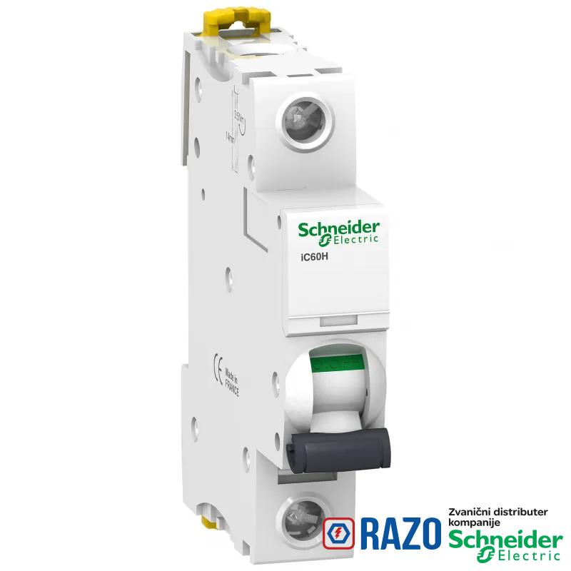 iC60H - automatski prekidač - 1P - 63A - B kriva 