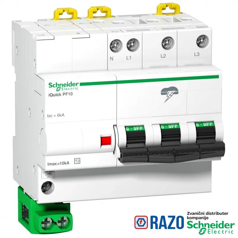 iQuick PF modularni odvodnik prenapona - 3P + N - 275V 