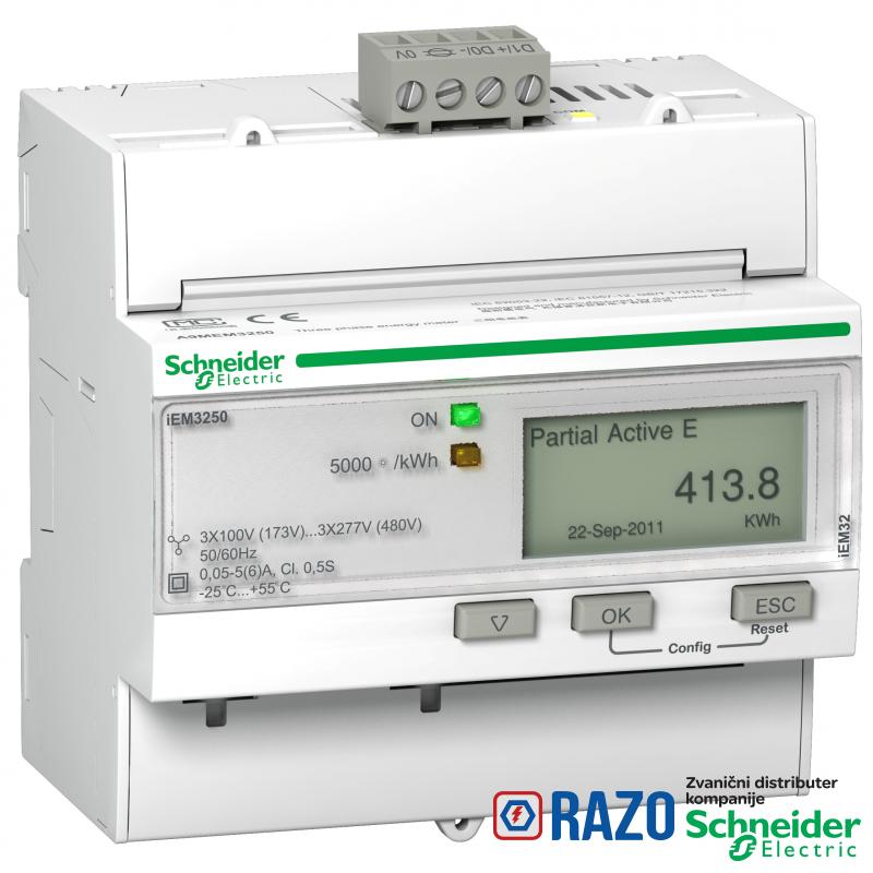 iEM3250 multimetar - CT - Modbus 