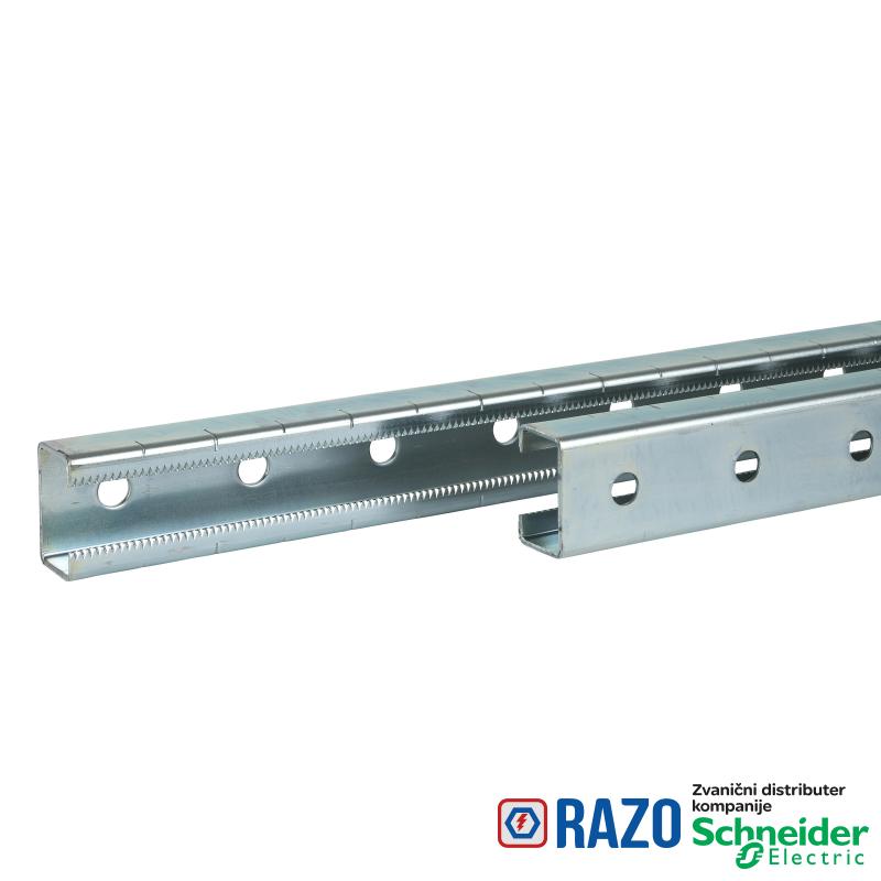 šina za fiksiranje sa otvorima, D=2000mm 