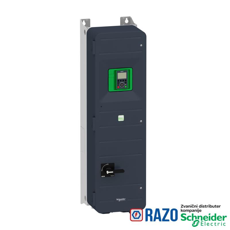 frekventni regulator ATV650 - 75kW/100HP - 380...480V - IP55 - sa rastavljačem 