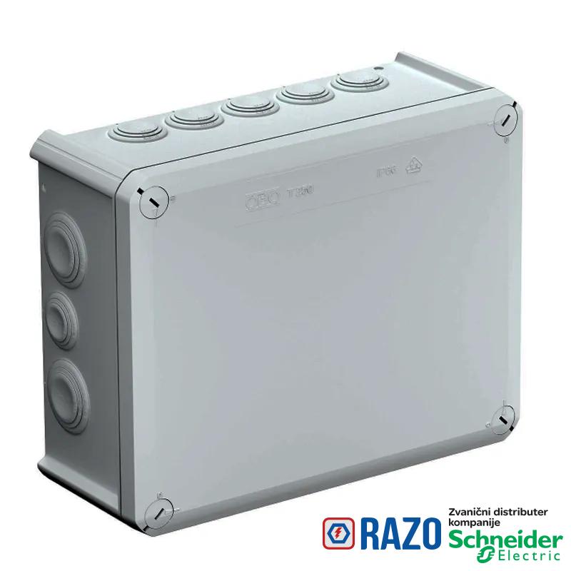 Razvodna kutija za kablove T250 240x190x95 