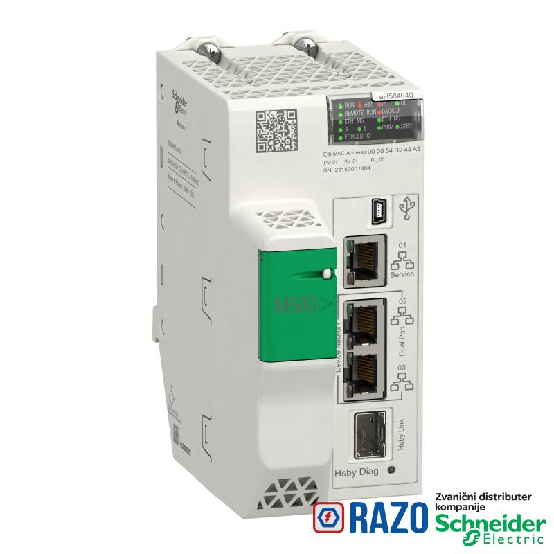 Redundantni HSBY procesorski modul M580 - nivo 4 - udaljeni I/O 
