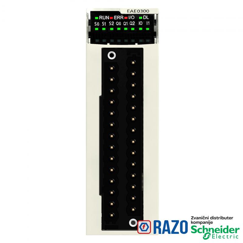 SSI enkoder interfejs modul - 3 kanala - do 31 bita / 1 Mbauds 