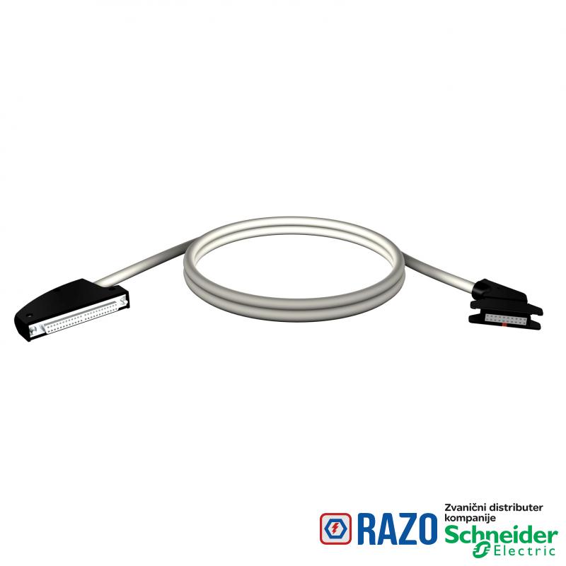 set kablova - 40-pinski priključni blok - 1 x HE10 konektor- za M340 I/O - 0.5 m 