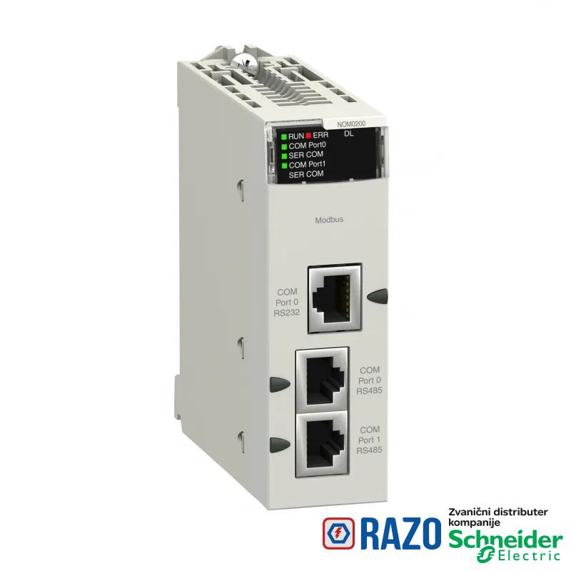 modul serijske komunikacije sa 2 RS-485/232 porta - Modbus i Character mode 