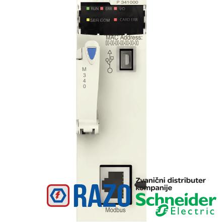 procesor M340 - maksimalno 512 digitalnih + 128 analognih I/O - Modbus 