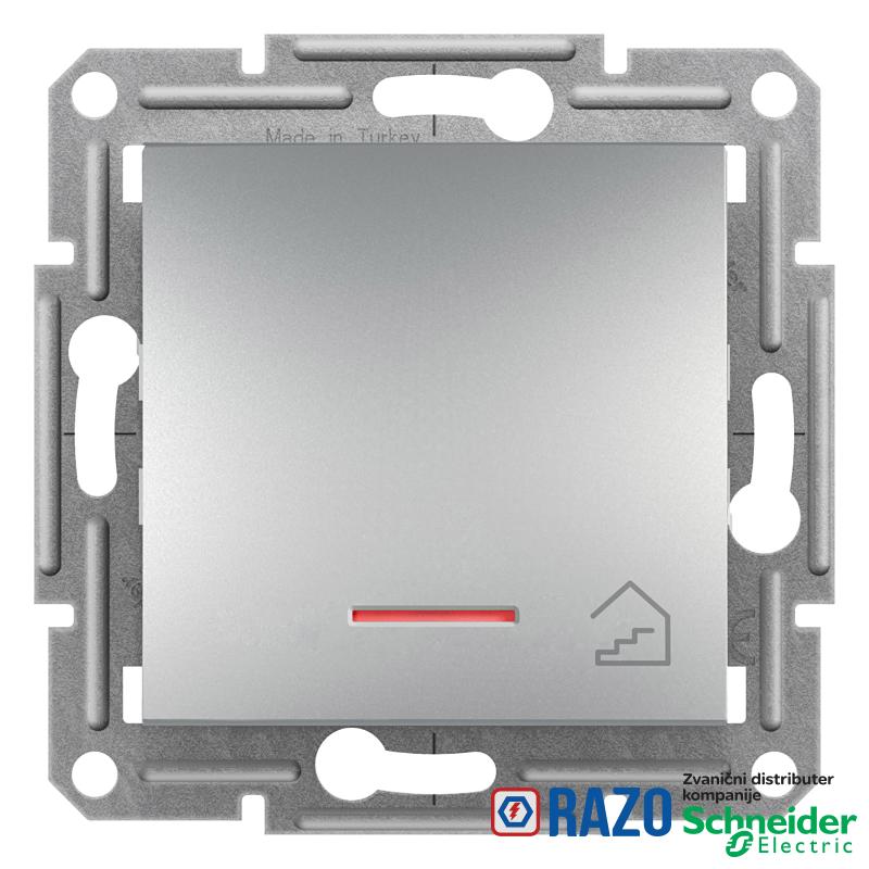 Asfora - jednop. taster sa lokat.