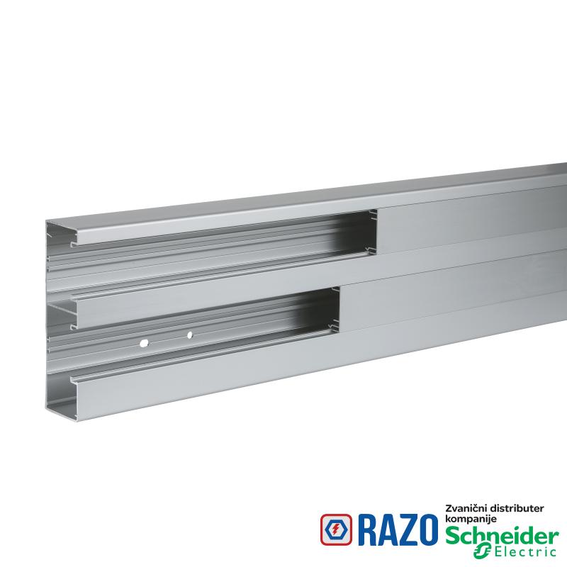 OptiLine 45 - baza parapeta - 165x55 mm - aluminijum - prirodna- 2000 mm 