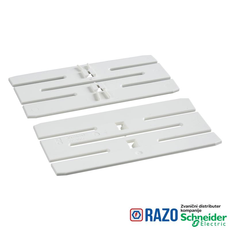 OptiLine 45 - element za spajanje dva parapeta - PC/ABS - beli 