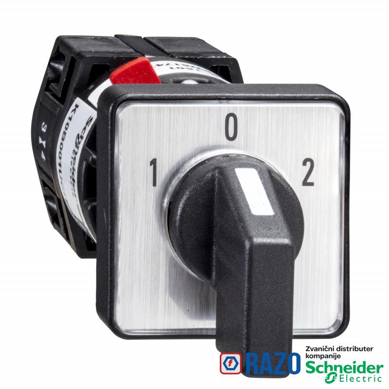 izborni grebenasti prekidač - 4P - 60° - 10 A - za Ø 16 ili 22 mm 