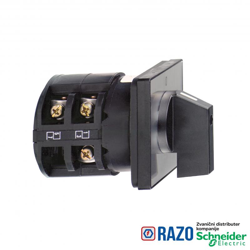 izborni grebenasti prekidač - 2P - 60° - 50 A - vijčana montaža 