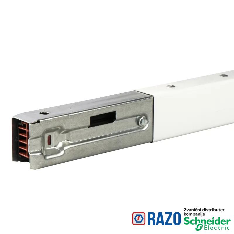 Canalis - ravni vodni deo - 40 A - 3 m - 3L+N+PE - beli - DALI kompatibilan 