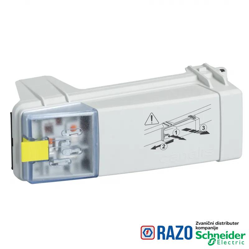 Canalis - utična kutija za NF osigurače - 8.5 x 31.5 - 16 A - izbor faze 