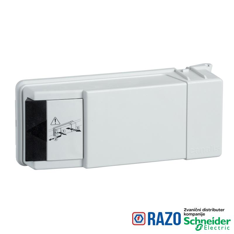 Canalis - utična kutija za NF osigurače - 8.5 x 31.5 - 16 A - fiksni polaritet 